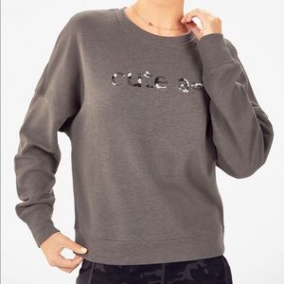 NWT Fabletics Stacey "Cute af" Pullover - Picture 4 of 7